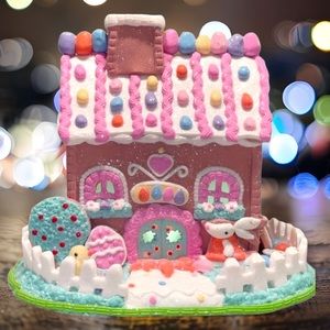 Cupcakes Cashmere Gingerbread Bunny Sugar Gingerbread LED  Light Up Easter